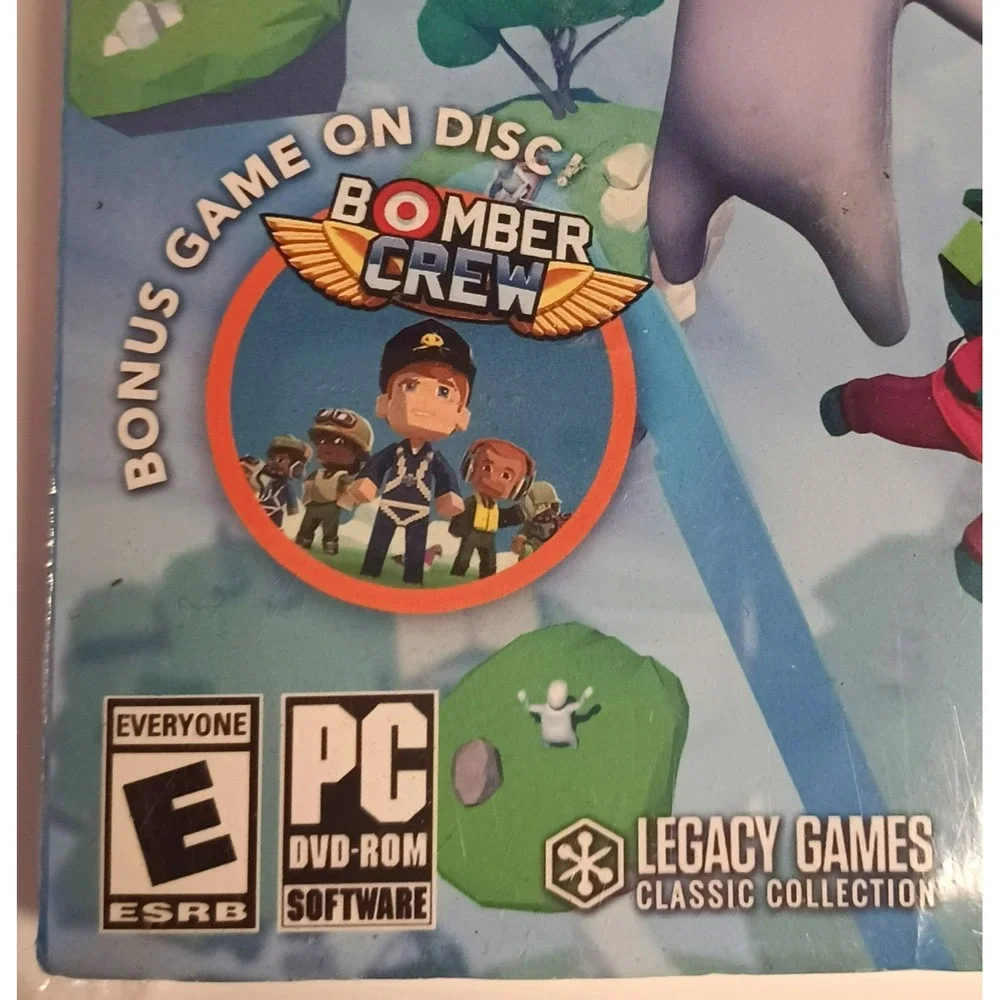 New Sealed Digital Human Fall Flat Bomber Crew PC DVD-ROM Game Legacy Games 2021